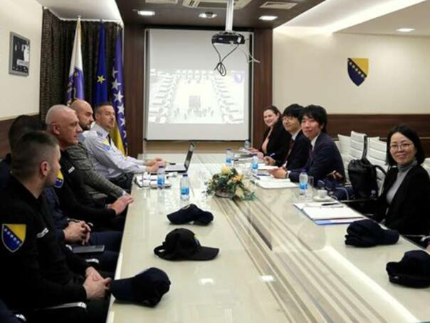 Predstavnici Ambasade Japana posjetili Graničnu policiju BiH