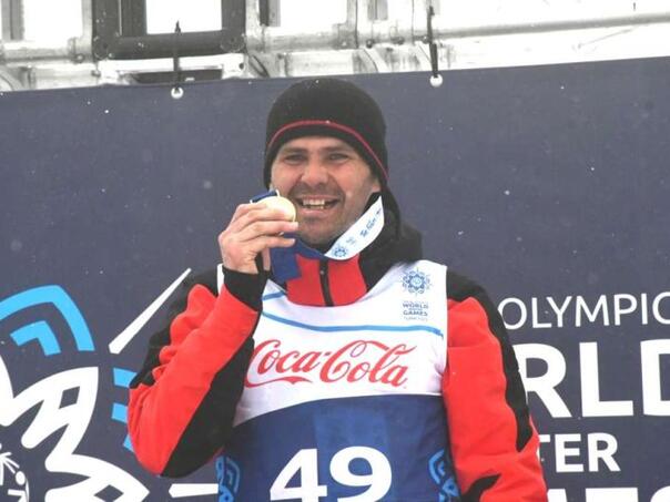 Rasim Bajrić osvojio zlato na Specijalnoj zimskoj olimpijadi u Torinu