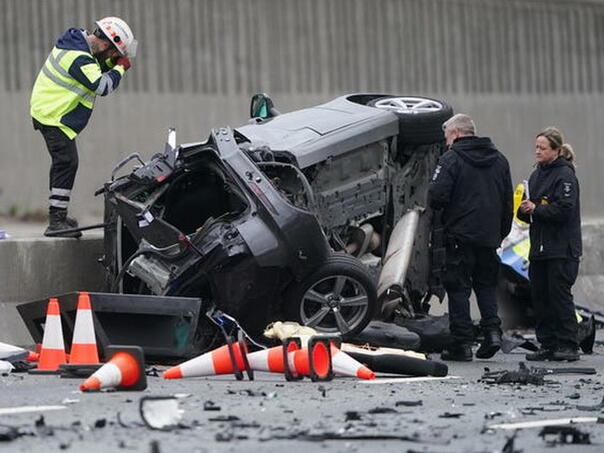 Britanac se vraćao sa spoja, izazvao sudar 5 policijskih auta