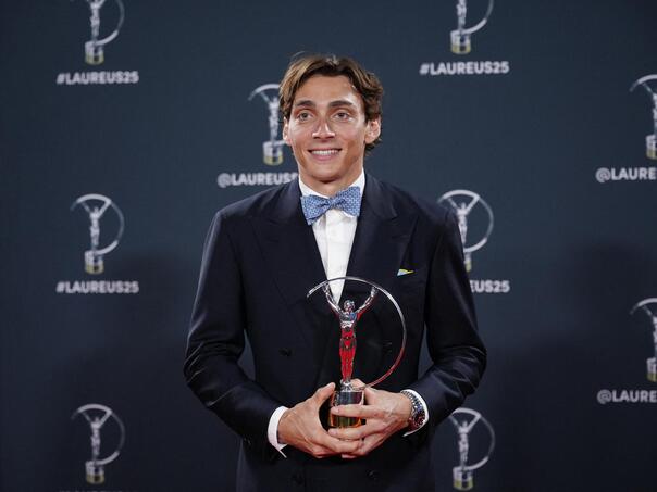 Duplantis izabran za sportistu godine, priznanje dobili Biles i Yamal