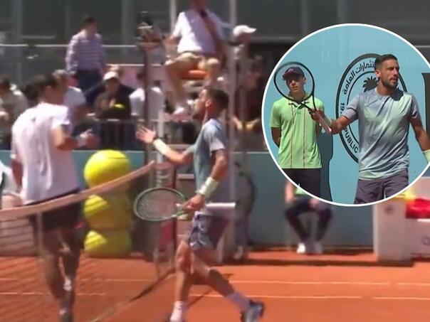 Džumhur protivniku zaprijetio šamarom, pa poručio: Ne volim da ispadam budala