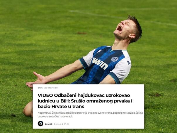 Hrvatski mediji o Šošiću: Srušio je omraženog prvaka i bacio Hrvate u trans