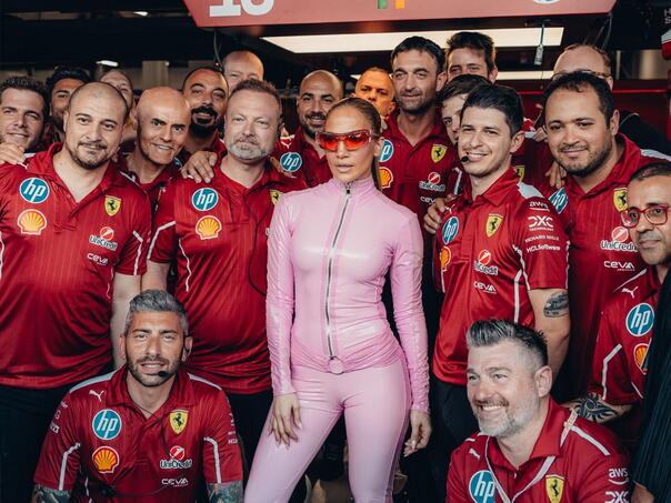 Jennifer Lopez sve je zasjenila na utrci Formule 1