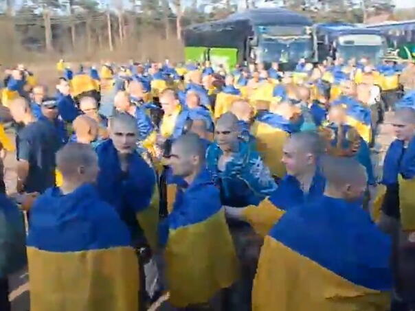 Najveća razmjena zarobljenika Rusije i Ukrajine od početka rata