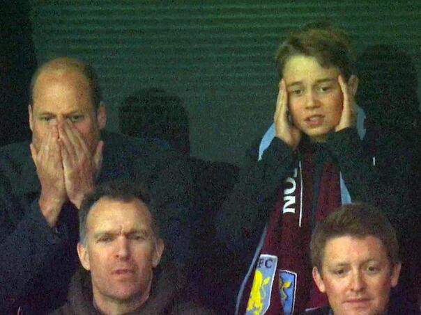 Princ William i sin emotivno proživjeli ispadanje Aston Ville