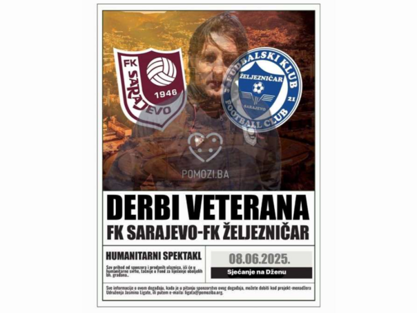 ‘Vječiti rivali, vječiti humanisti’ igraju u znak sjećanja na Dženana Uščuplića