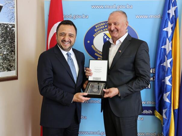 Helez primio novog ambasadora Turske: Ključni partner u vojnim reformama