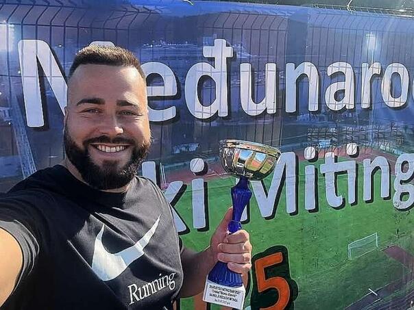 Pezer pobijedio na atletskom mitingu u Baru: Forma ide u pravom smjeru