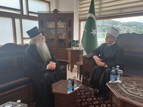 Reisul-ulema s mitropolitom Hrizostomom: SPC se vraća u Međureligijsko vijeće BiH