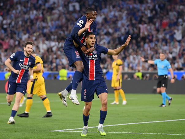 Uživo / Spektakl u Münchenu: PSG – Inter 3:0!