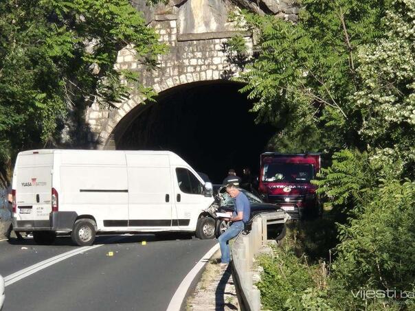 Foto: Stravične scene udesa kod Čapljine u kojem su stradale tri osobe