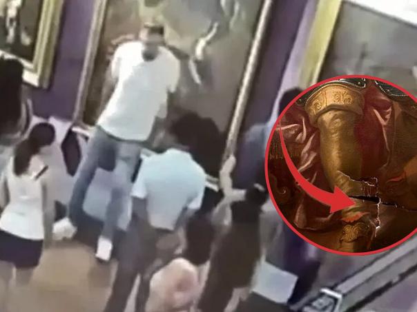 Video: Turista u Firenci oštetio neprocjenjivu sliku dok je pravio selfi