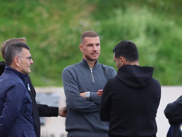 Zmajevi trenirali u Sloveniji, Džeko pokazao da je vođa