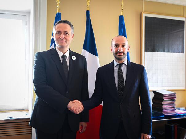 Bećirović upozorio francuskog ministra: Dodik cilja dvije bh. institucije, ako oslabe…