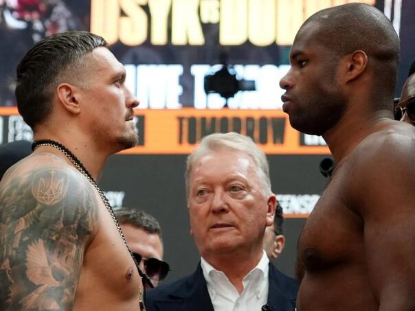 Teškaški klasik večeras: Usik favorit, Dubois prijeti nokautom