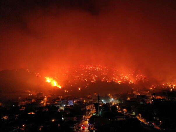 Turska se bori sa dva velika šumska požara dok temperature rastu