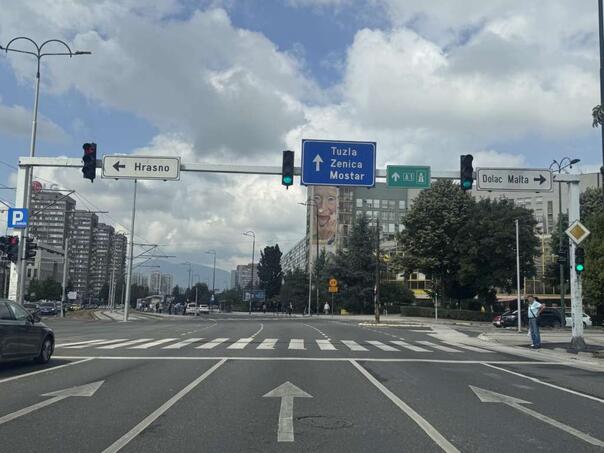 U Sarajevu kreće zamjena semaforskih portala na glavnoj saobraćajnici