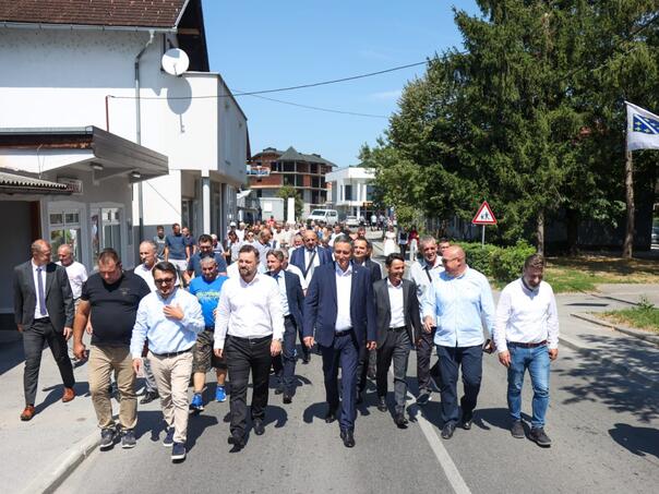 Bećirović i Ogrešević u Tržačkoj Rašteli: Država mora biti prisutna tamo gdje je ljudima najpotrebnija