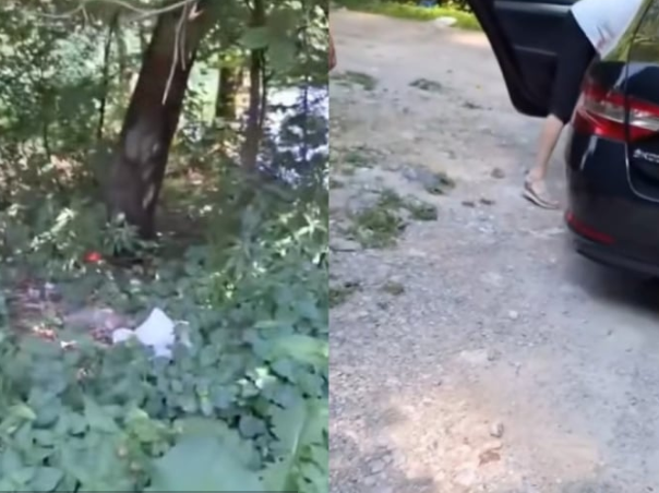 Beograđani bacali smeće u Unu, lokalac ih brzo naučio pameti!