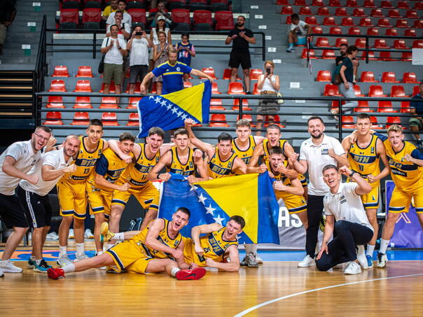 Bosna i Hercegovina slavila drugu pobjedu na Evropskom prvenstvu