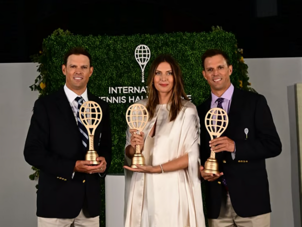 Braća Bryan i Sharapova svečano primljeni u Tenisku kuću slavnih