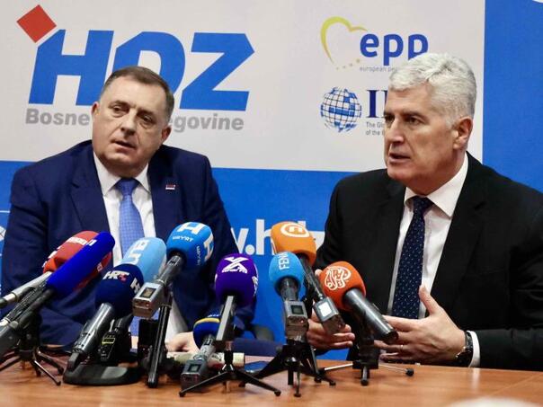 Čović uz Dodika: Partnerstvo, a ne “okretanje leđa”