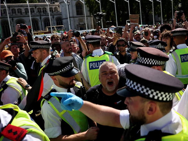 Desetine uhapšenih u Londonu tokom protesta podrške “Akciji za Palestinu”