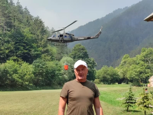 Helikopter OSBiH će gasiti požar kod Neuma