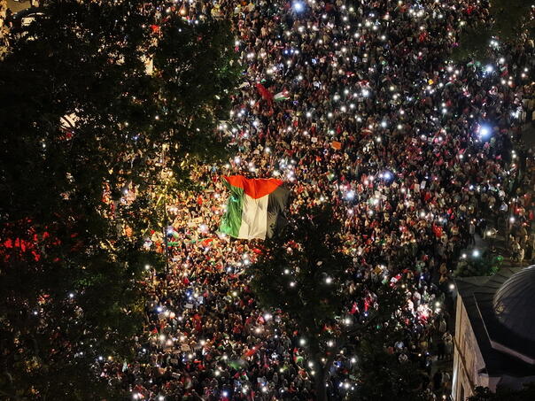 Hiljade ljudi u Istanbulu na protestnom maršu protiv genocida i gladi u Gazi