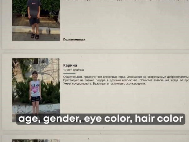 Objavljena jeziva snimka: Rusi otetu ukrajinsku djecu nude u katalogu