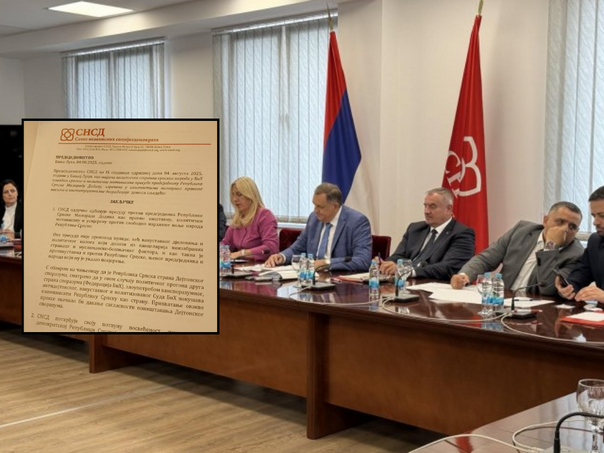 SNSD odbacuje presudu Dodiku: Ovo je njihov odgovor