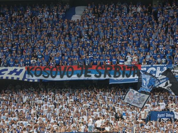 UEFA žestoko kažvanja zbog poruka “Kosovo je Srbija”
