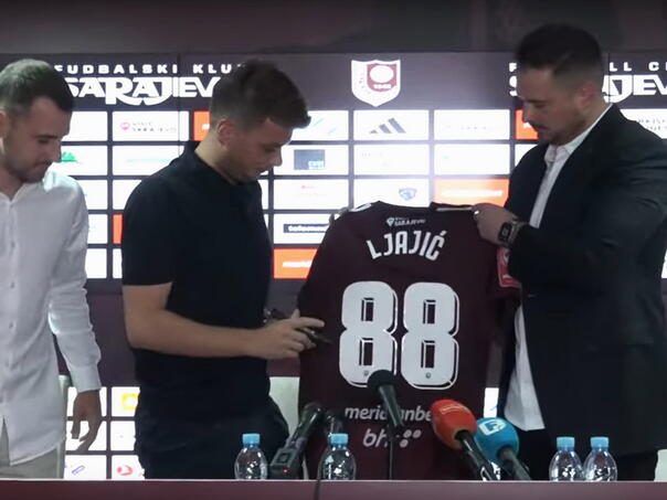 Uživo: Pratite predstavljanje Adema Ljajića u FK Sarajevo