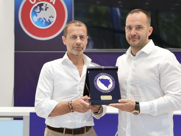 Zeljković sa Čeferinom o zajedničkim projektima i saradnji