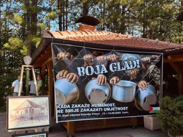 ‘Boja gladi’ – Etno likovna kolonija ‘Vršani’, podrška narodu Palestine