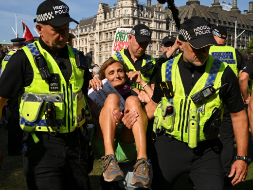 Britanski propalestinski demonstranti pojavili se na sudu u Londonu