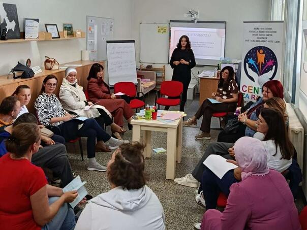 Cazin: Održana radionica “Korijen i krila”, prostor za autentičan izraz i povezivanje