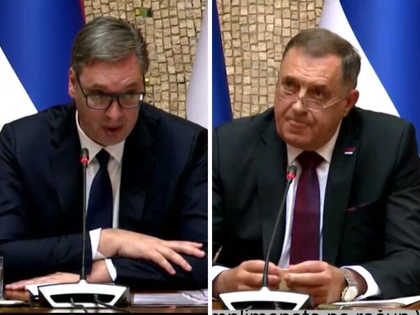 Dodik pred Vučićem: Naš cilj treba da bude ujedinjenje sa Srbijom