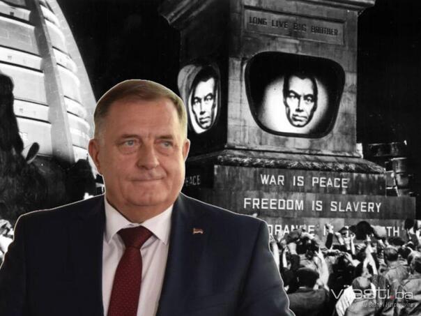 Dodik želi “1984.” u RS-u: Poziva na “odjel za borbu protiv laži”