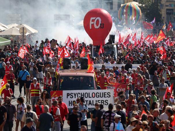 Francuski sindikati najavili novi dan štrajkova i protesta 2. oktobra
