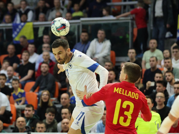 Futsal reprezentacija BiH poražena od Belgije, odluka pada u Zenici