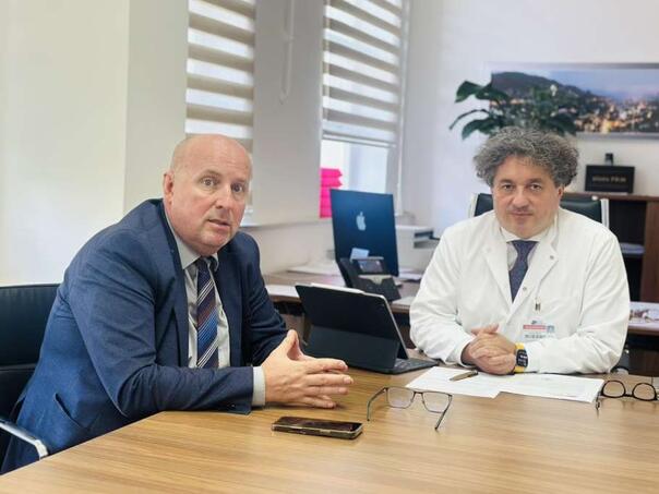 Hasanović posjetio KCUS: Fokus na pacijentu i kvaliteti usluge