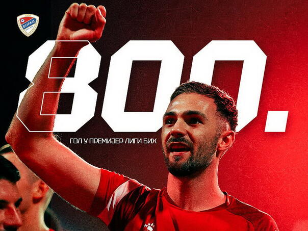 Hrelja na utakmici protiv Širokog Brijega ispisao historiju FK Borac