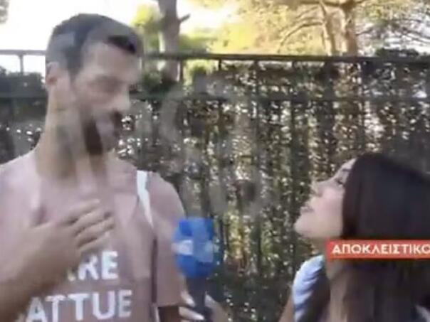 Novinarka jurila Đokovića po ulicama Atine i tražila odgovor na jedno pitanje