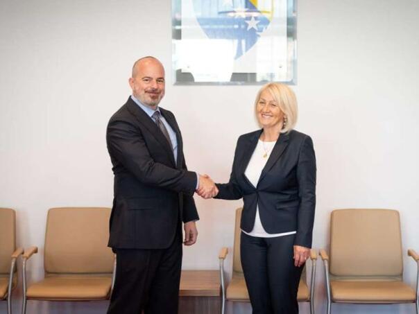 Sastanak Krišto i Ginkel: BiH ostaje u fokusu Trumpove administracije