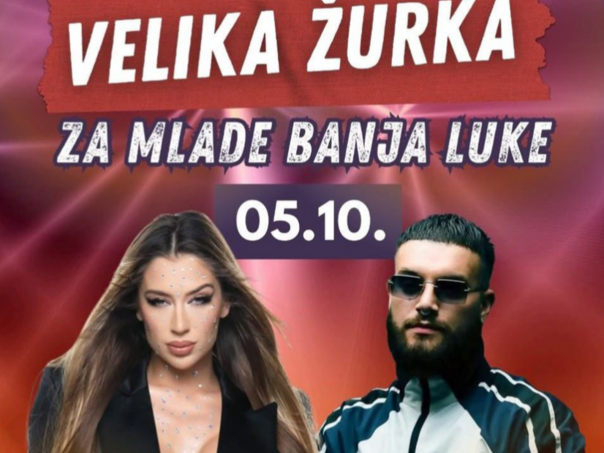 Skandalozno: Na vratima osnovne škole u BiH plakat za koncert Nuccija i Tee Tairović