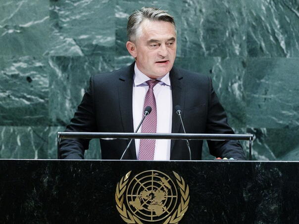 Uživo: Komšić se obraća na Generalnoj skupštini UN-a