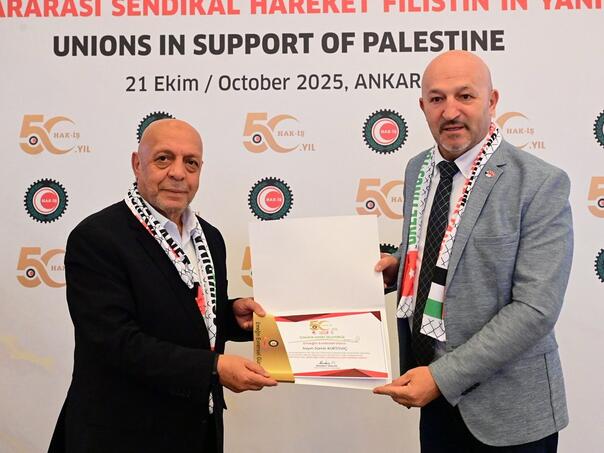 Kurtović na obilježavanju 50. godišnjice Konfederacije sindikata Turske