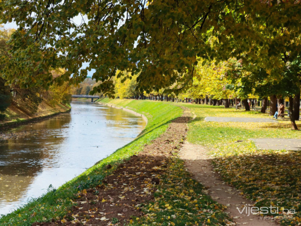 Zlatni tragovi oktobra na Vilsonovom šetalištu
