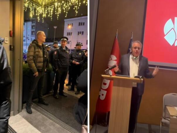 Trenutak dojave o bombi na obilježavanju Dana državnosti BiH u Banjoj Luci